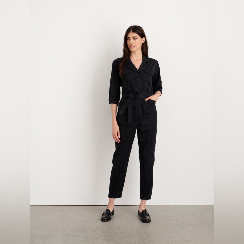 alex mill Expedition Jumpsuit, black Washed Twill small, EUC